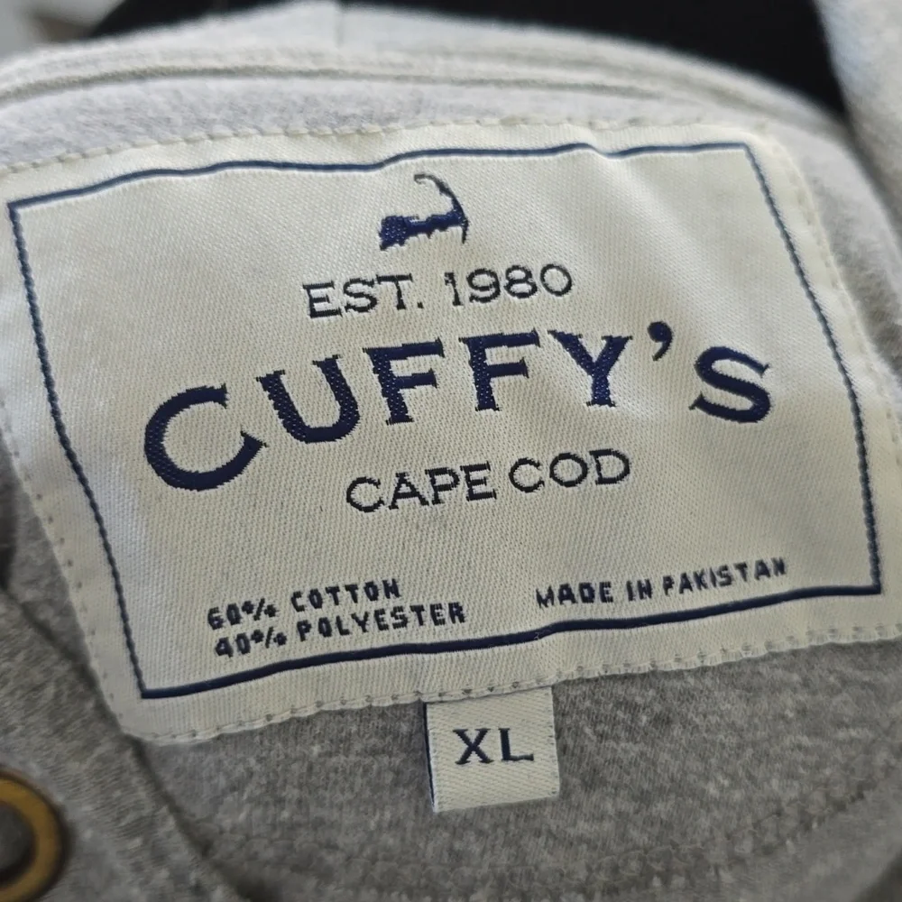 Cuffy's Cape Cod Gray Men's Hoodie XL